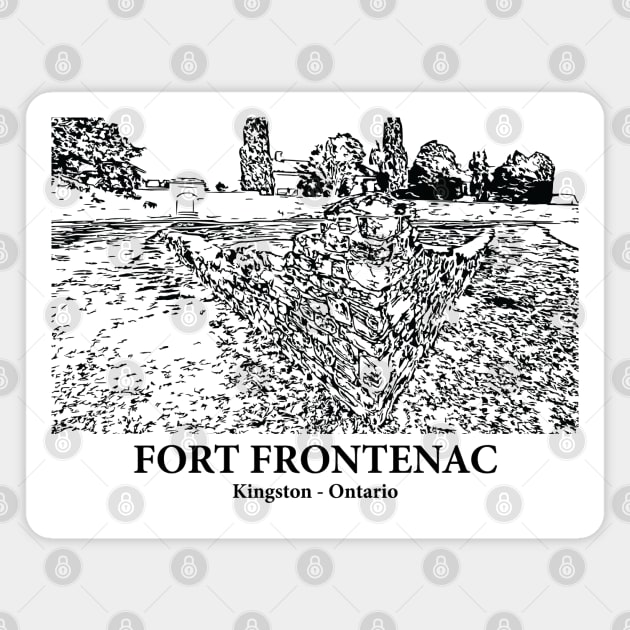 Fort Frontenac - Kingston ON Magnet by Lakeric